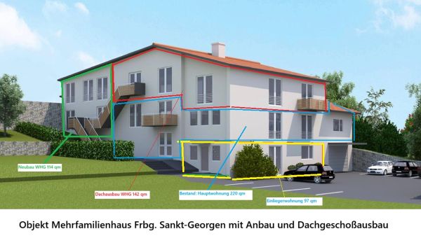 Mehrfamilienhaus Neubauwohnungen