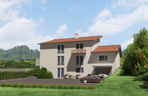 Haus mit Baugenehmigung 